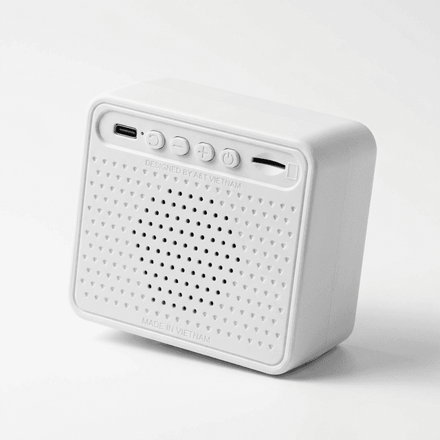 Loa Thông Báo 4G LoaTB màu trắng hiện đại